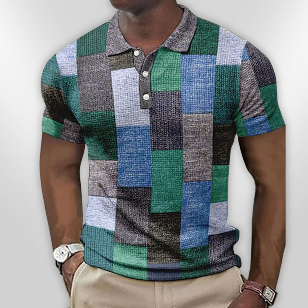 Herre Polo Shirt Klassisk Design Bomuldsblanding