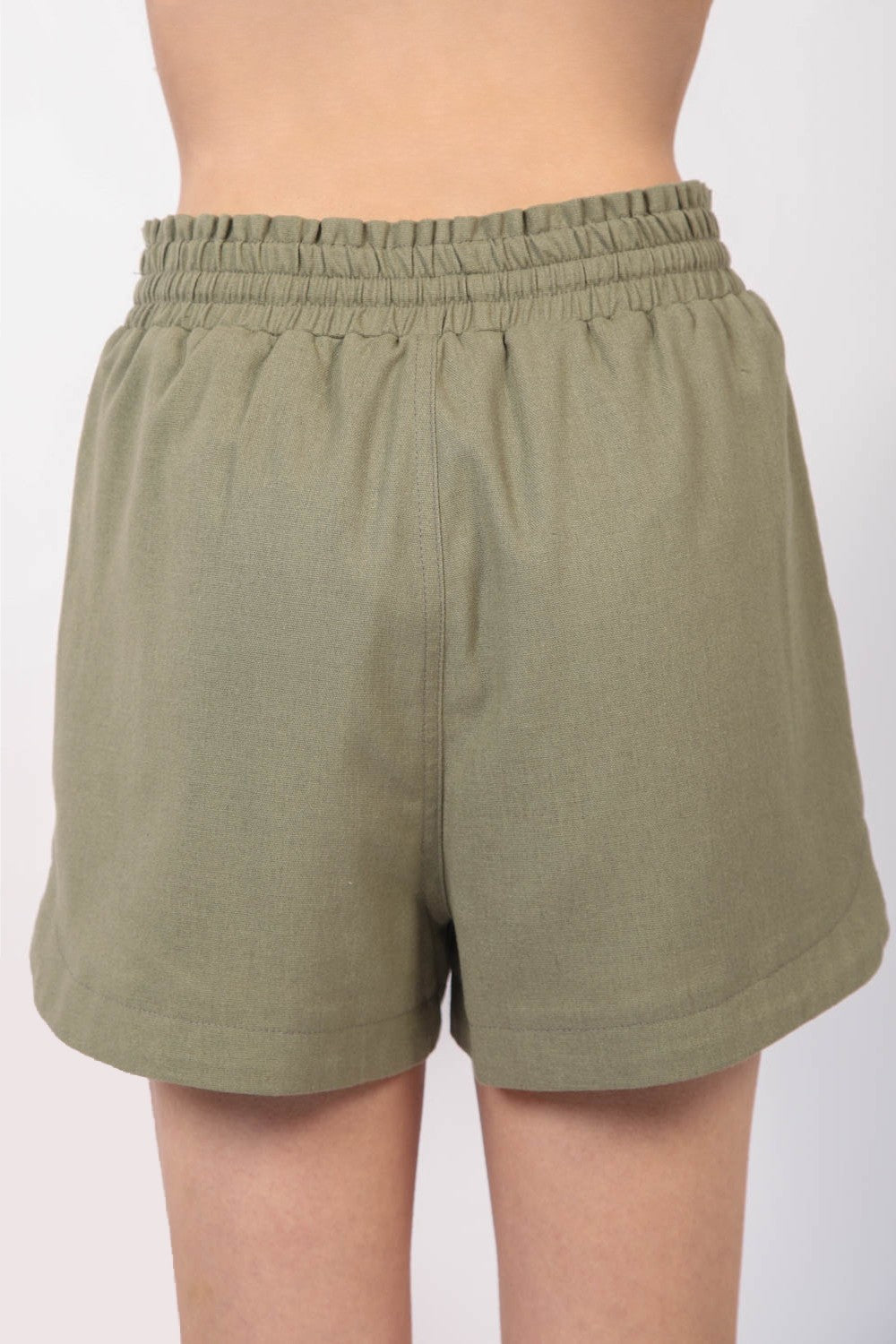 Kvinders Shorts Linned Elastisk Talje Åndbar Design