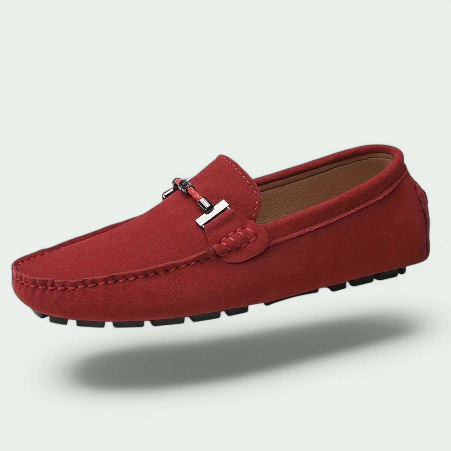 Herre Slip-On Mokkasiner Læder Suede