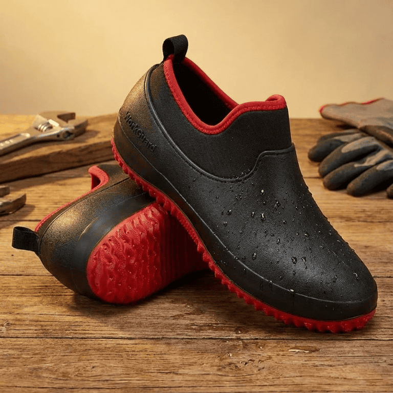 Herre Slip-On Sikkerhedssko Vandtætte Design med Skridsikker Sål