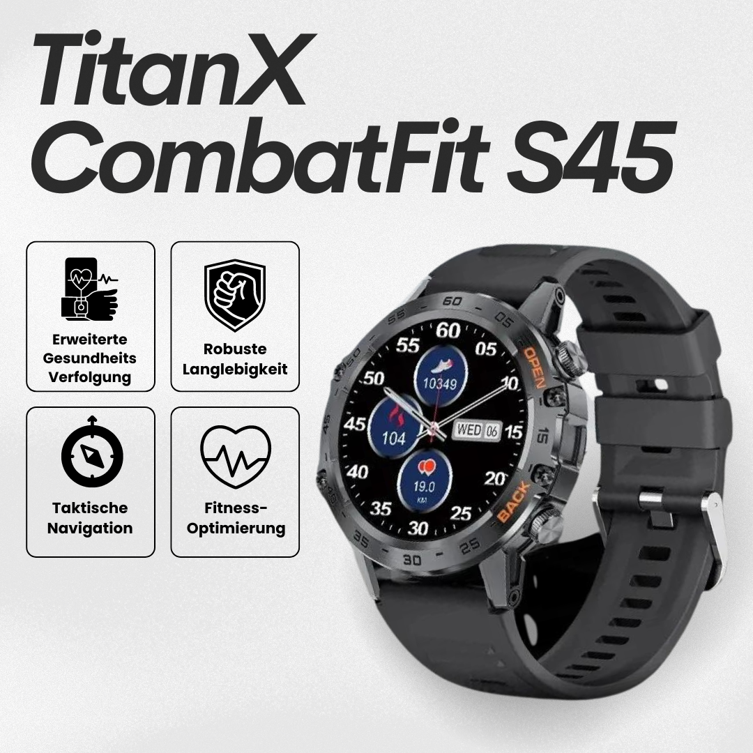 Herre Smartwatch Med GPS Navigation Til Fitness Og Udendørs Aktiviteter