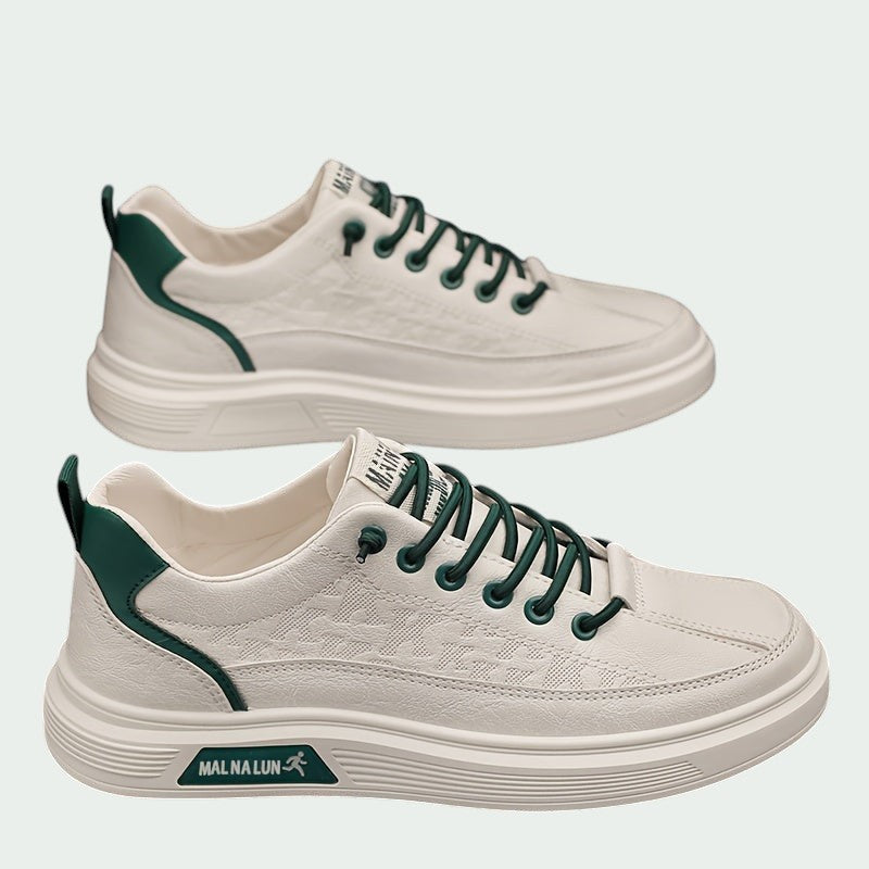 Herre Sneakers Lav Profil PU Komfortable Sport Sko