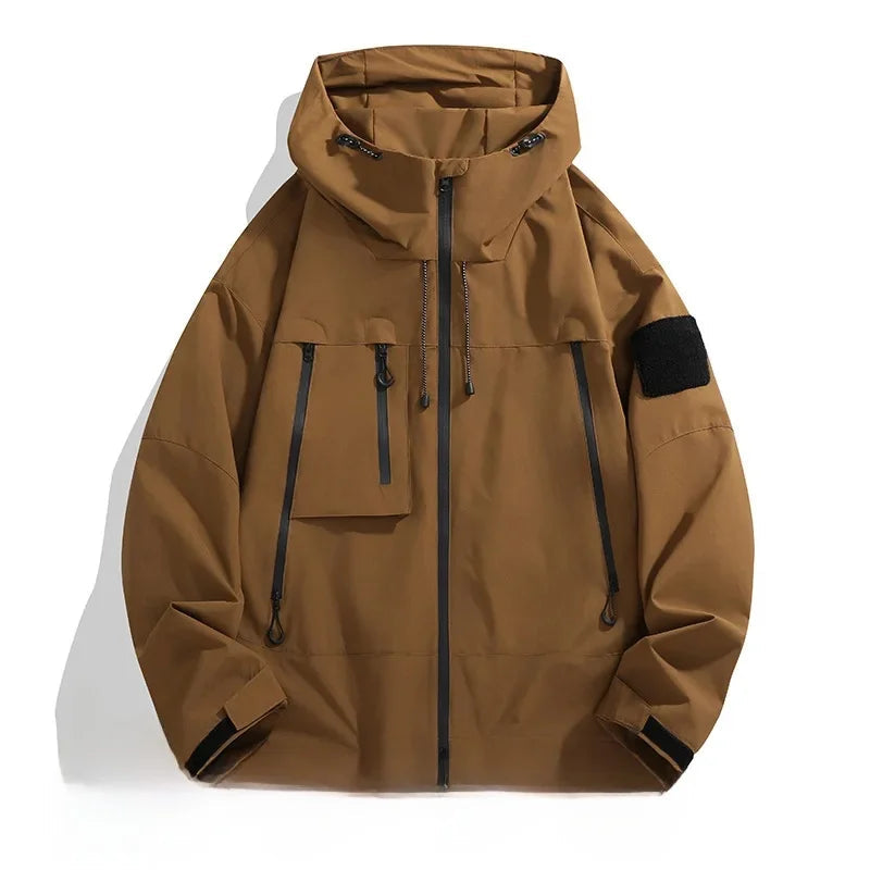 Herre Softshell Jakke med Hætte