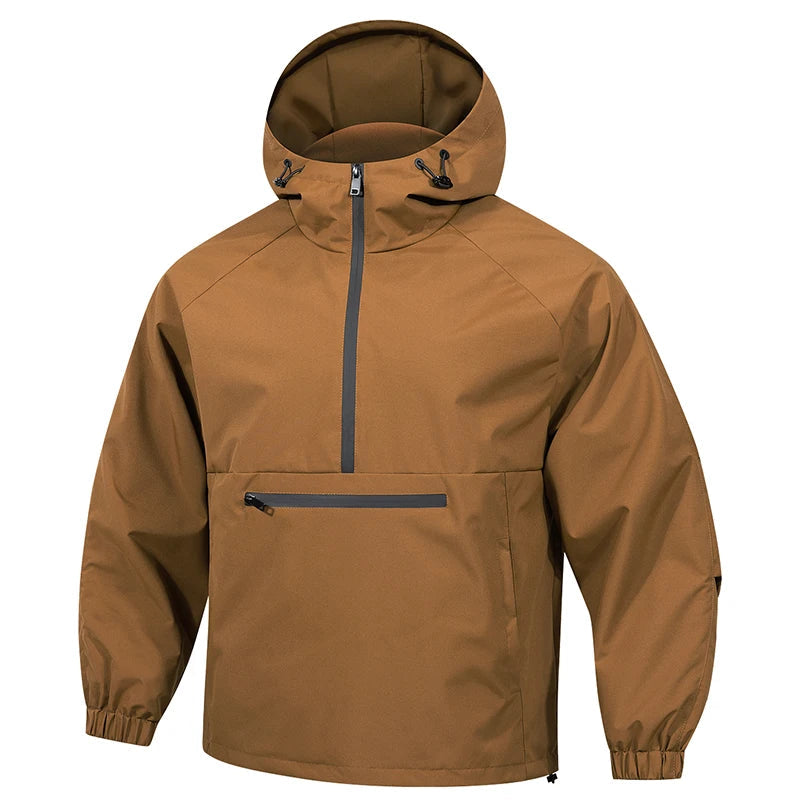 Herre Softshell Jakke med Hætte Funktionel