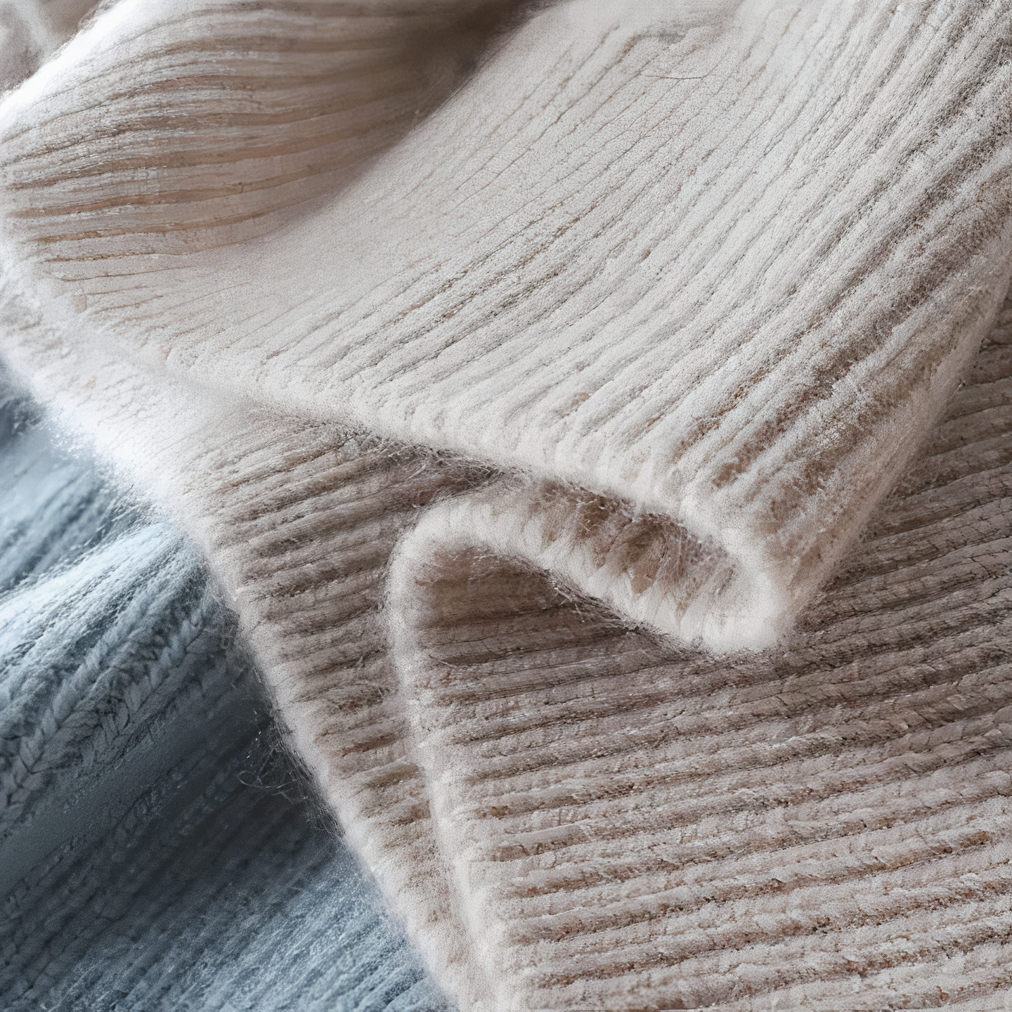 Kvinders Cashmere Sweater med Turtleneck og Løs Pasform