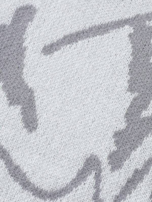 Herre Sweater Casual Med Grafisk Print