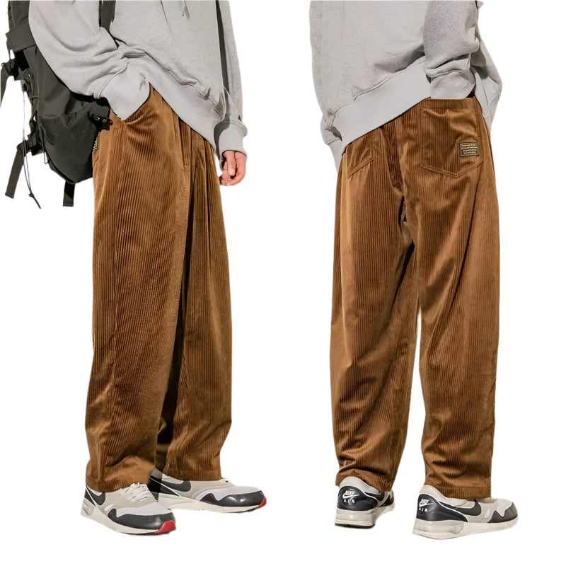 Herre Sweatpants Corduroy Komfort