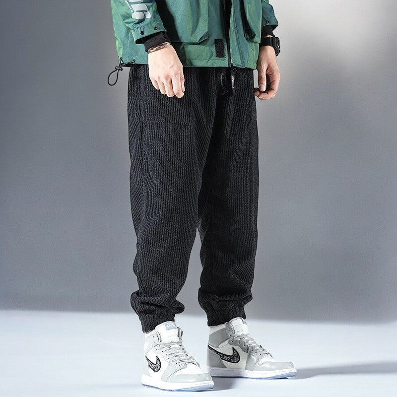 Herre Sweatpants Relaxed Fit Corduroy