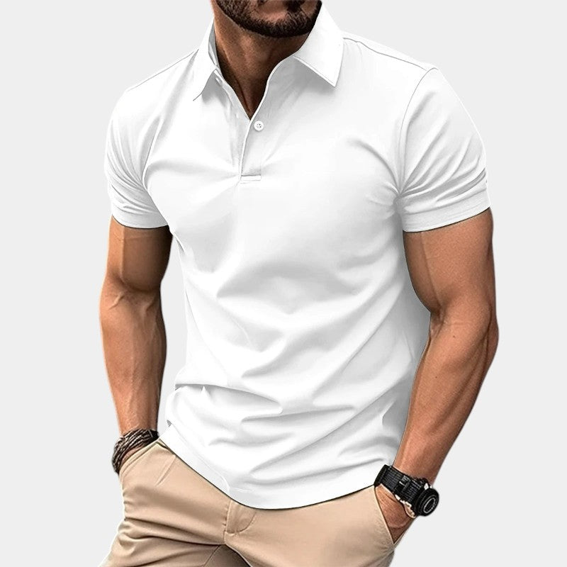 Herre T-shirt med Knyttet Design til Sommer