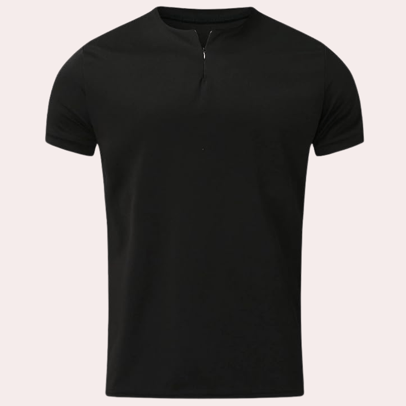 Herre T Shirt Basis Komfortabel Polyester - T Shirts Mænd til Hverdag