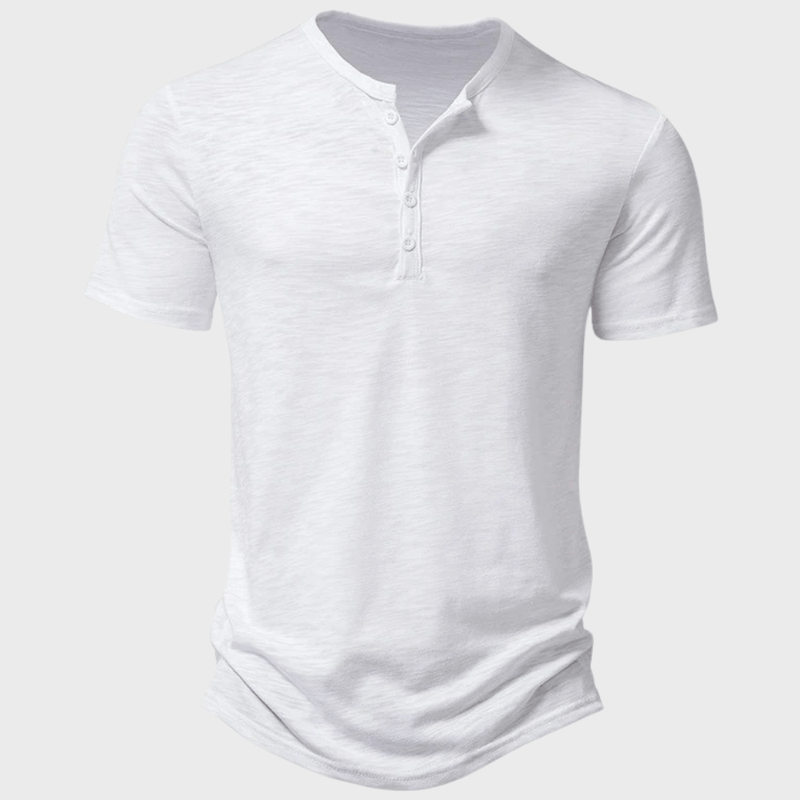 Herre T Shirt Casual Let Bomuld - T Shirts Mænd