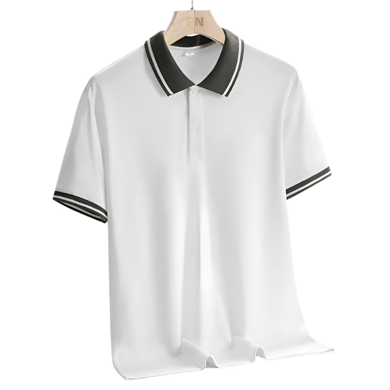 Herren Golf Polo Åndbar Casual Polyester