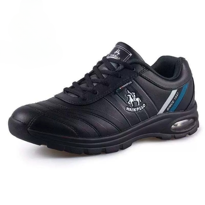 Herren Sneakers i Læder med Elegant Design