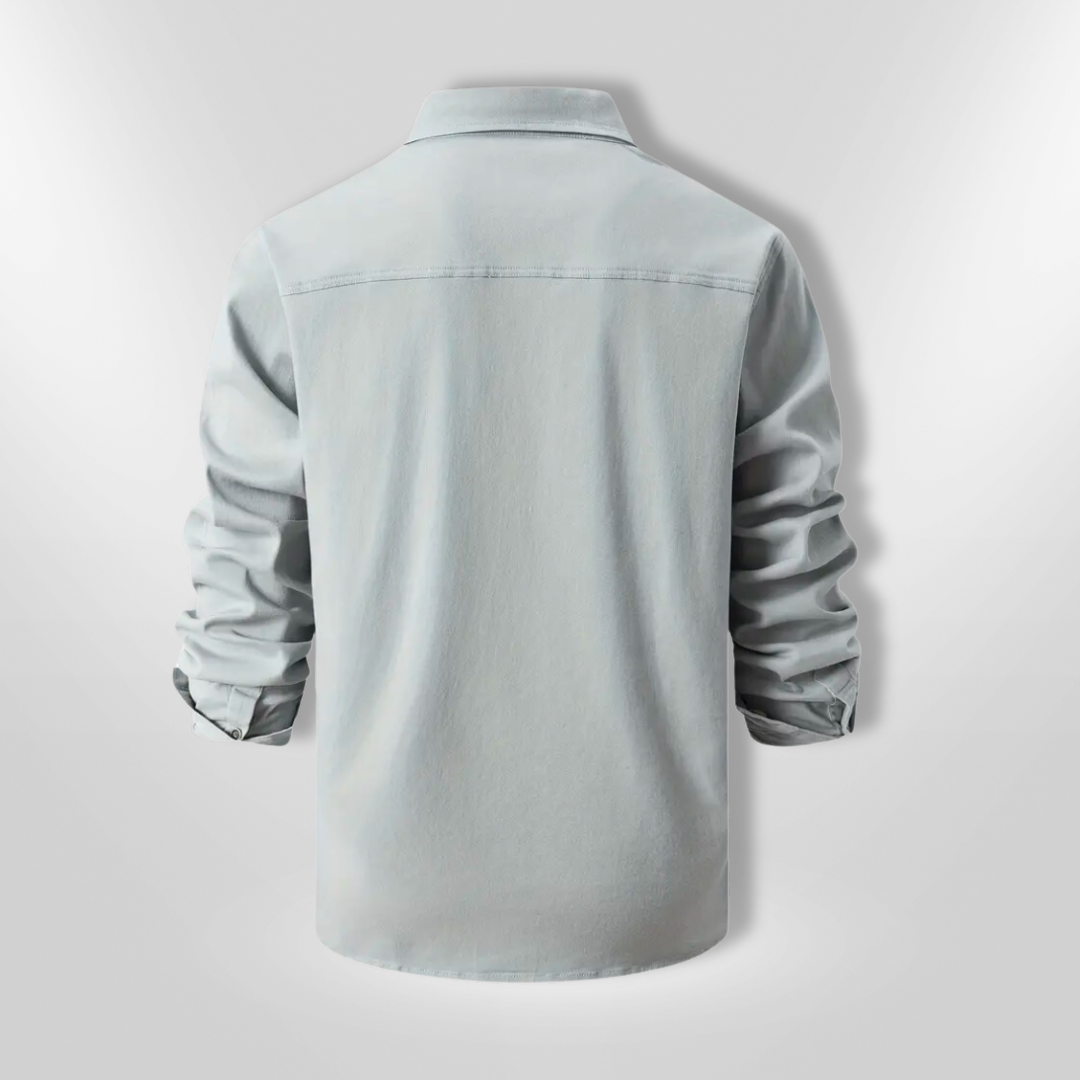 Herreskjorte Langærmet Slim Fit