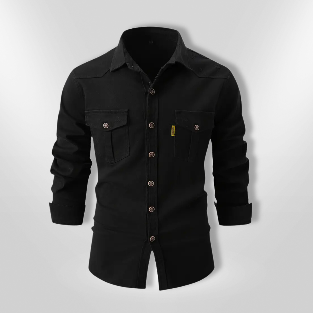 Herreskjorte Langærmet Slim Fit