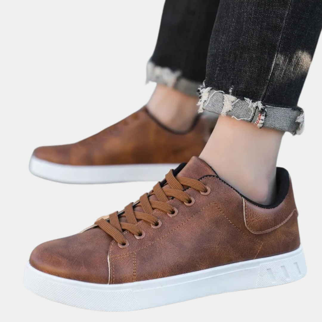 Herresko Læder Arno Urban Stil og Komfort