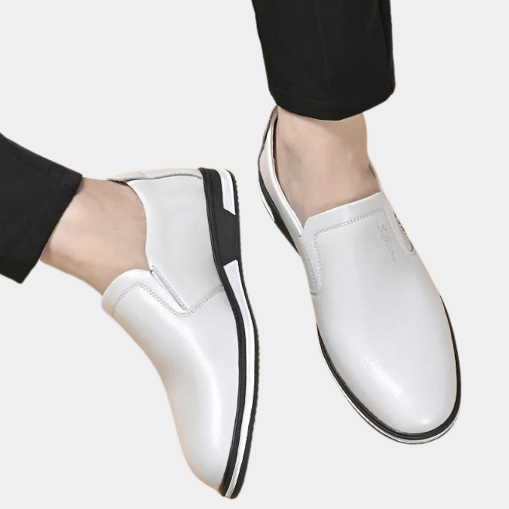 Herresko Loafers i PU-syntetisk Læder