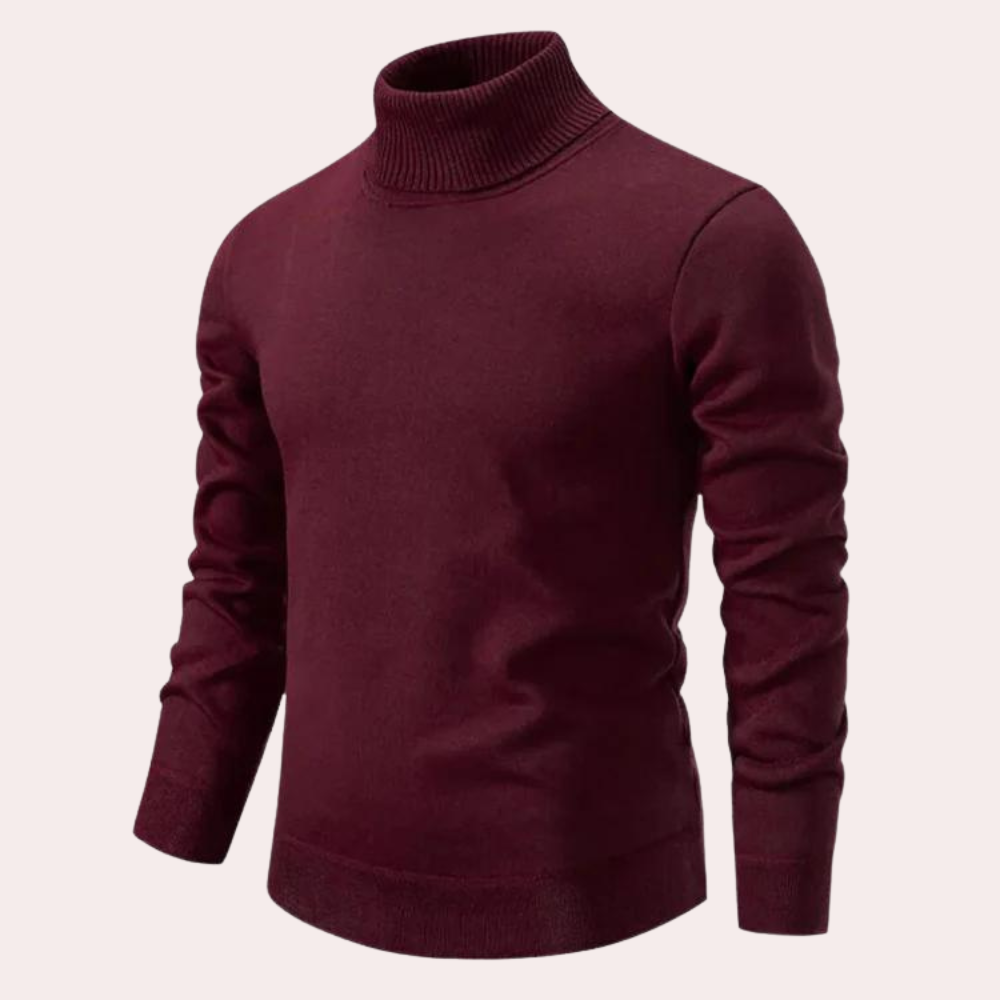 Herresweater i afslappet stil