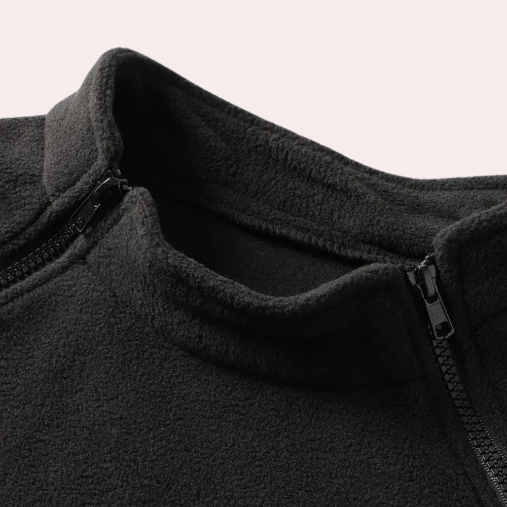 Herresweater med Stretch og Afslappet Stil