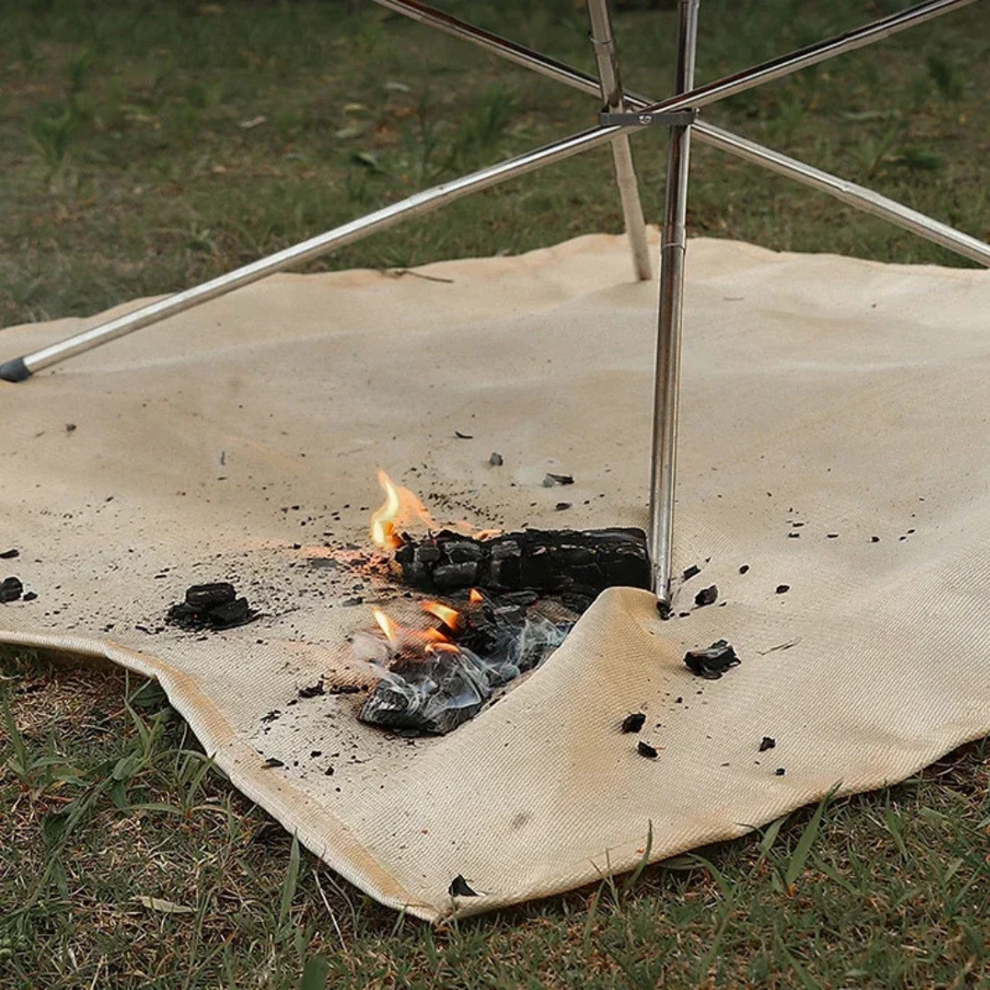 HeatShield – Stor varmebeskyttende grillmåtte til sikker grillning