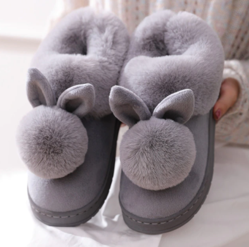 Unisex Tøfler Indendørs Fleece Komfortable Sko