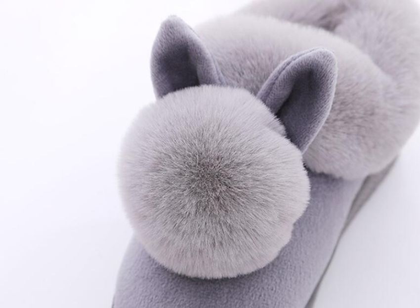 Unisex Tøfler Indendørs Fleece Komfortable Sko