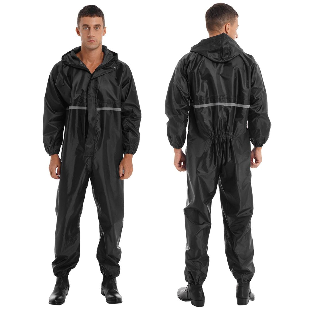 Hooded Safety Coverall Vandtæt
