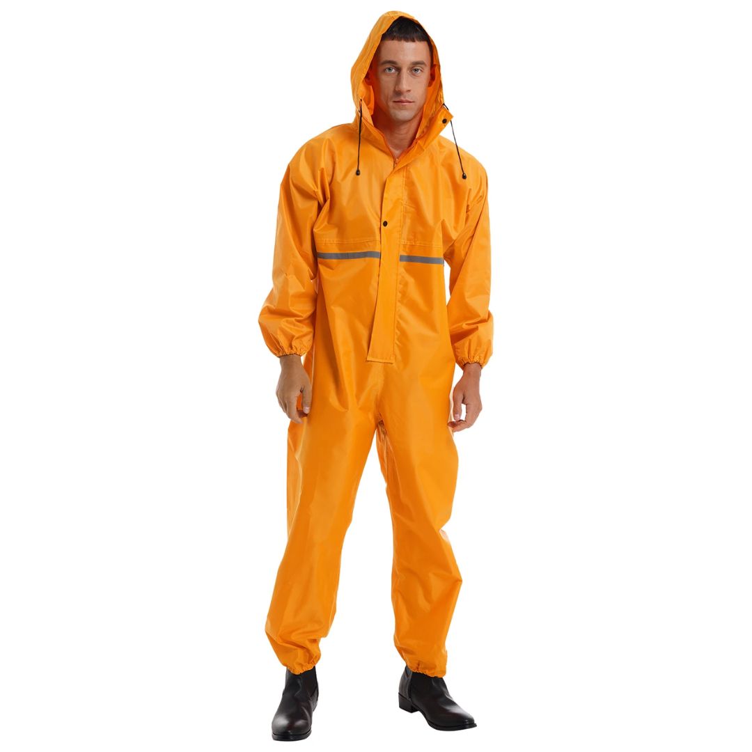 Hooded Safety Coverall Vandtæt