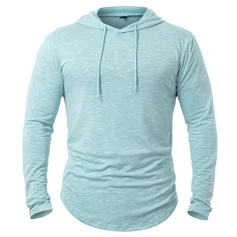 Hoodies Herre Letvægts Sport Hættetrøje