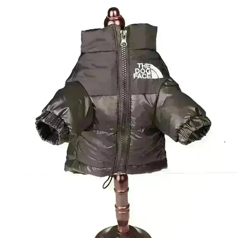 Hundens Vinterjakke Med Puf Design