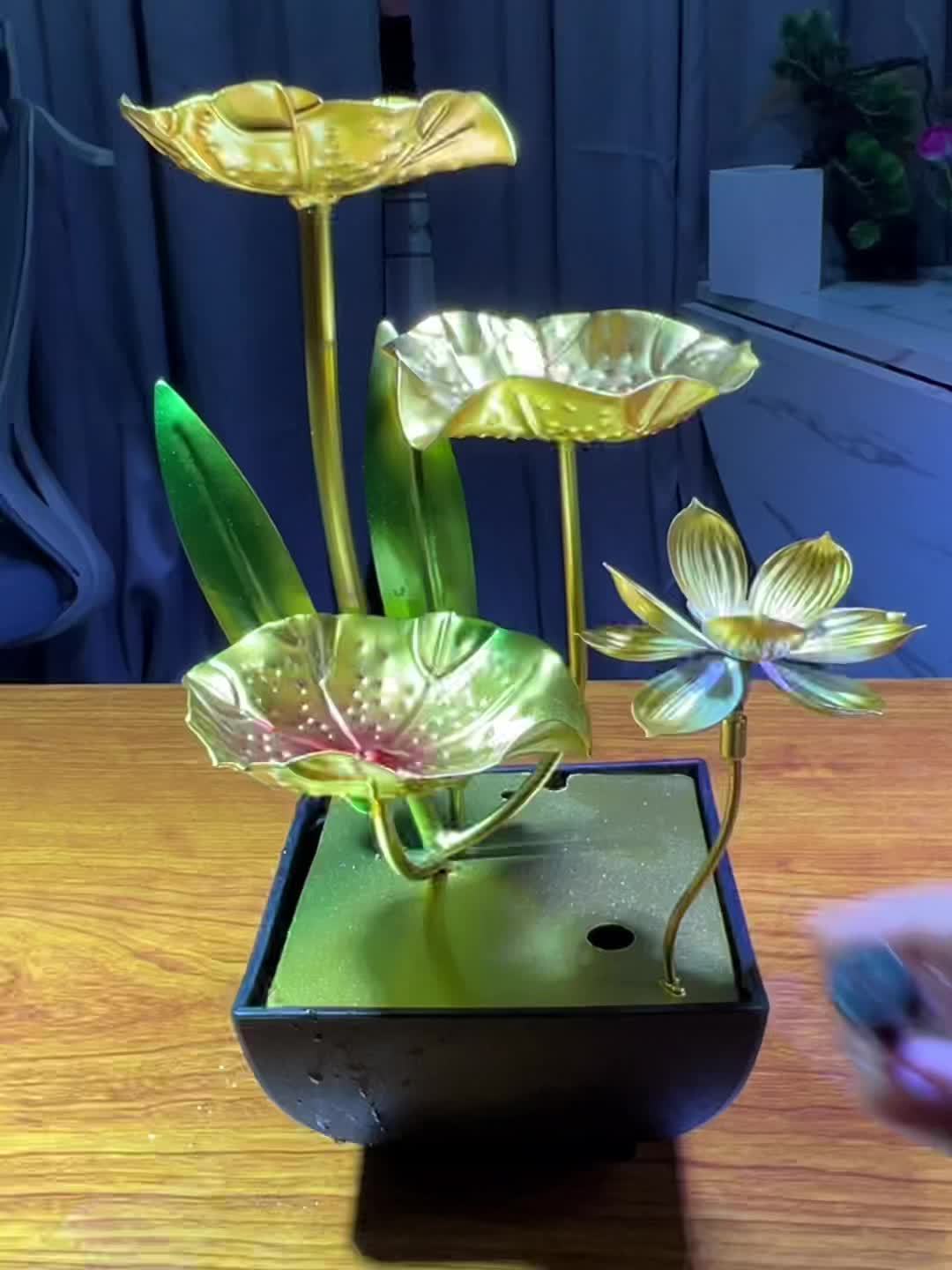 Indendørs Springvand Lotus Design