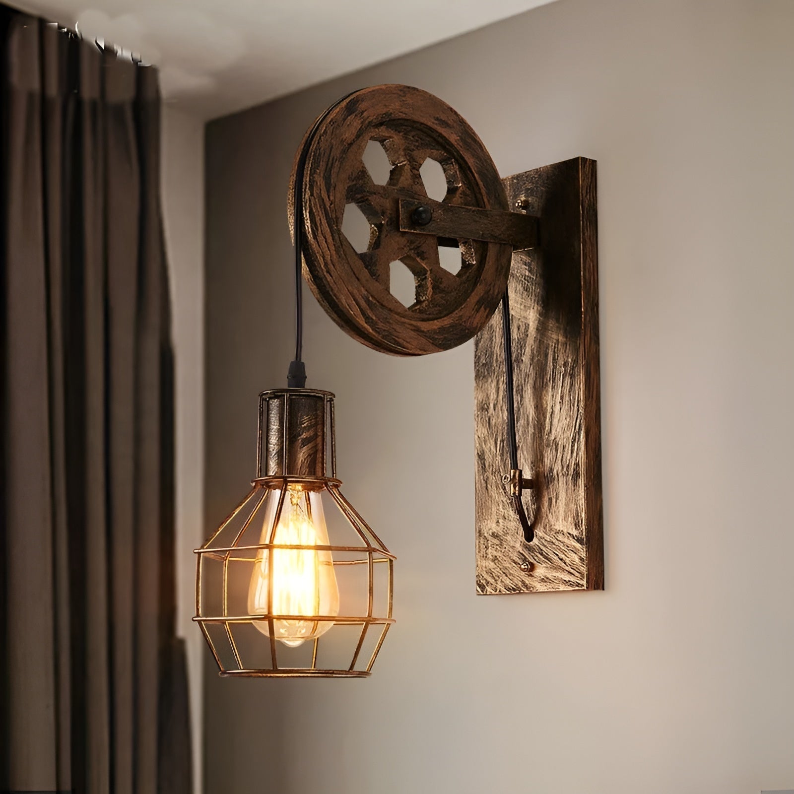 Industriel Væglampe LED Design til Stue