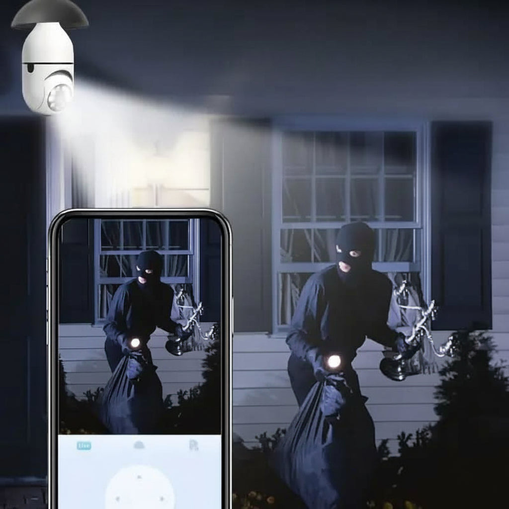 Intelligent Sikkerhedskamera med 360° Overvågning