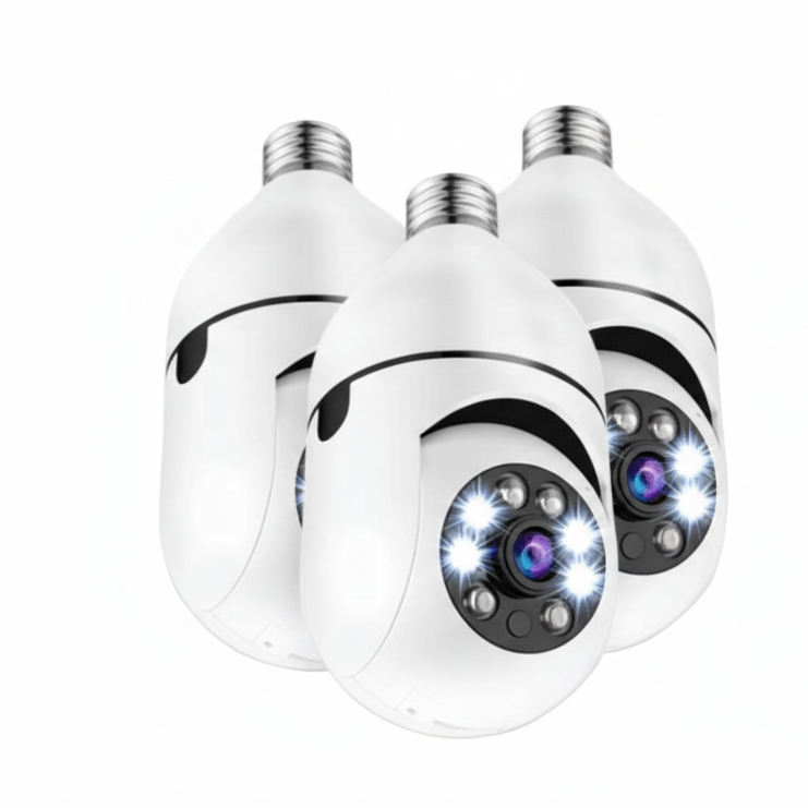 Intelligent Sikkerhedskamera med 360° Overvågning