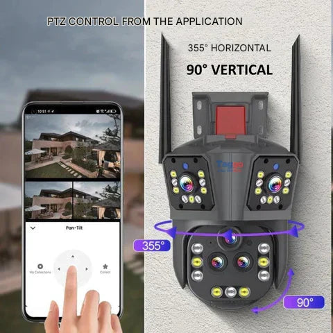 Intelligent Videoovervågningskamera med 20MP og 20x Zoom