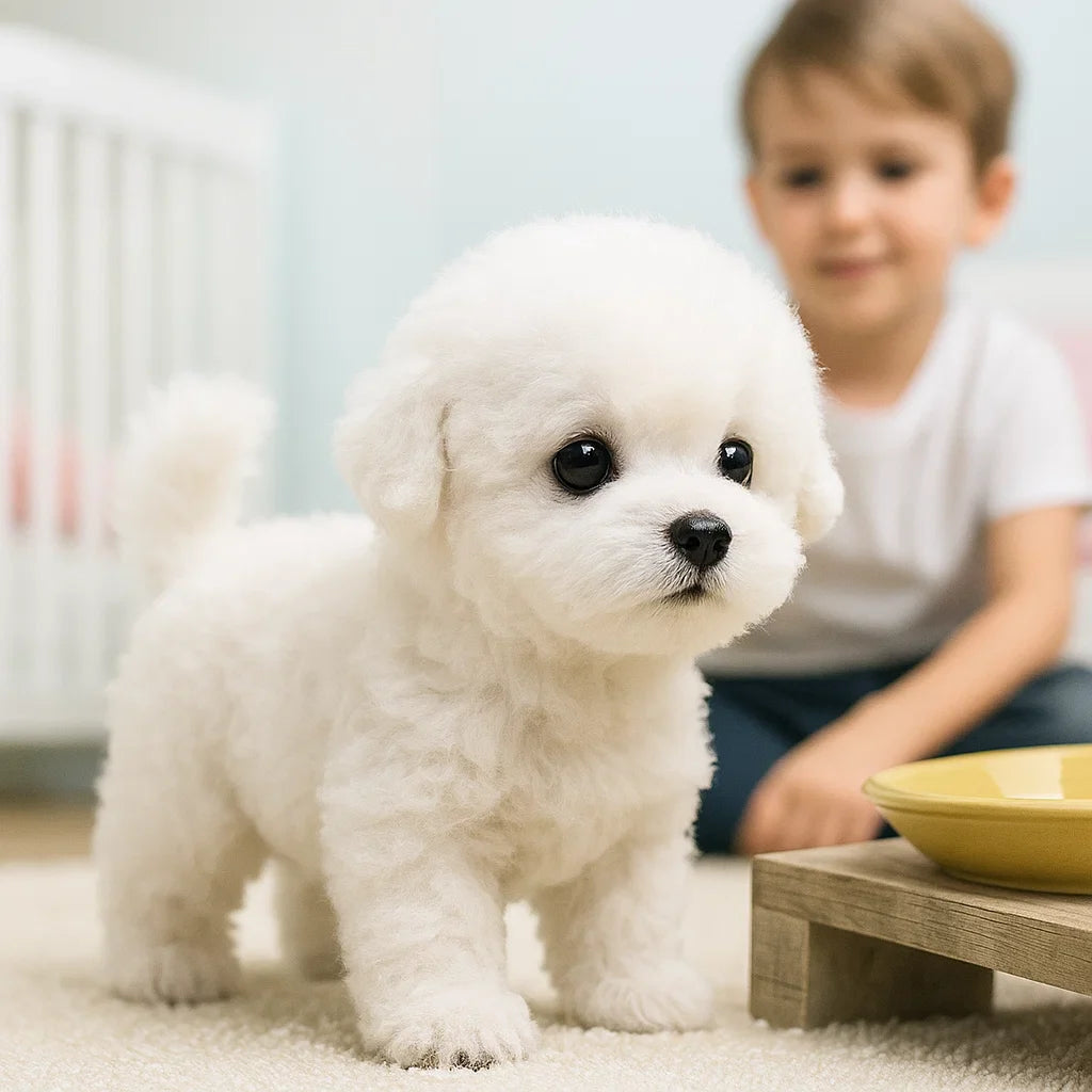 Interaktiv Hund Robotlegetøj Med Realistiske Lyd Og Bevægelse