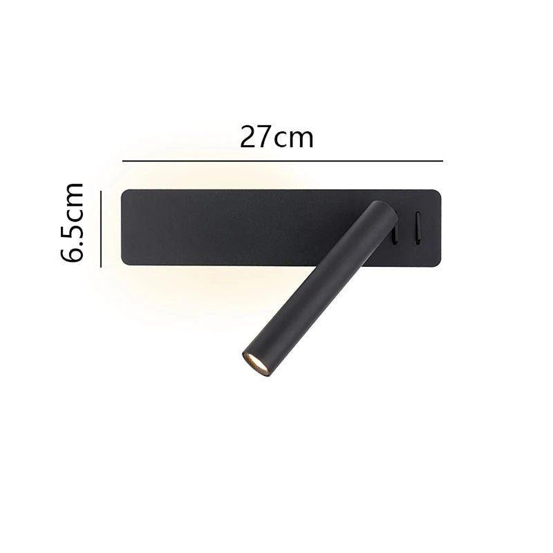 Justerbar LED-lampe til Sengebelysning Moderne Design