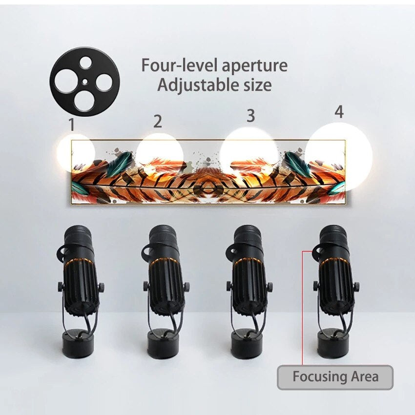 Justerbar LED-spotlight Moderne Design