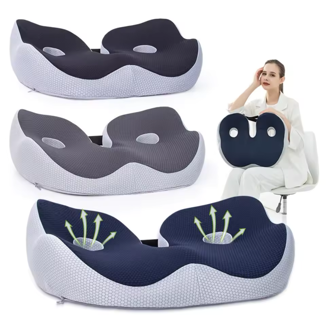 Justerbar Memory Foam Sædehynde til Komfort