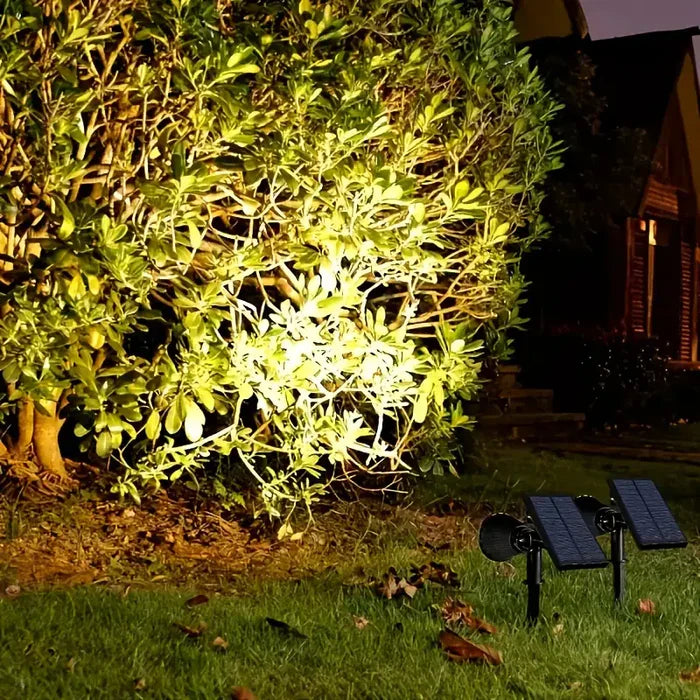 Justerbar Solcellelampe til Udendørs Belysning