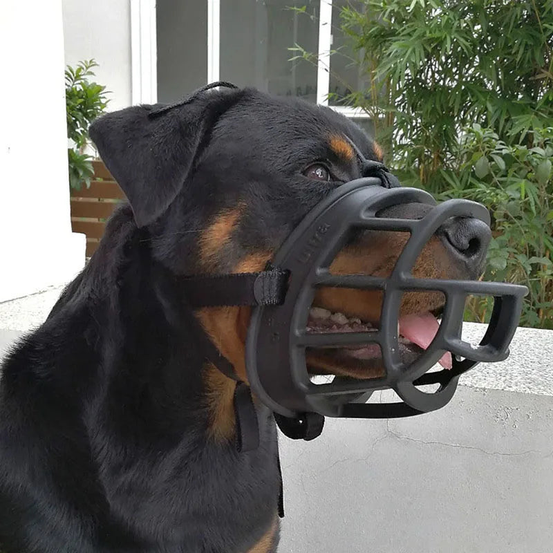 Justerbar hundemundstykke i silikone