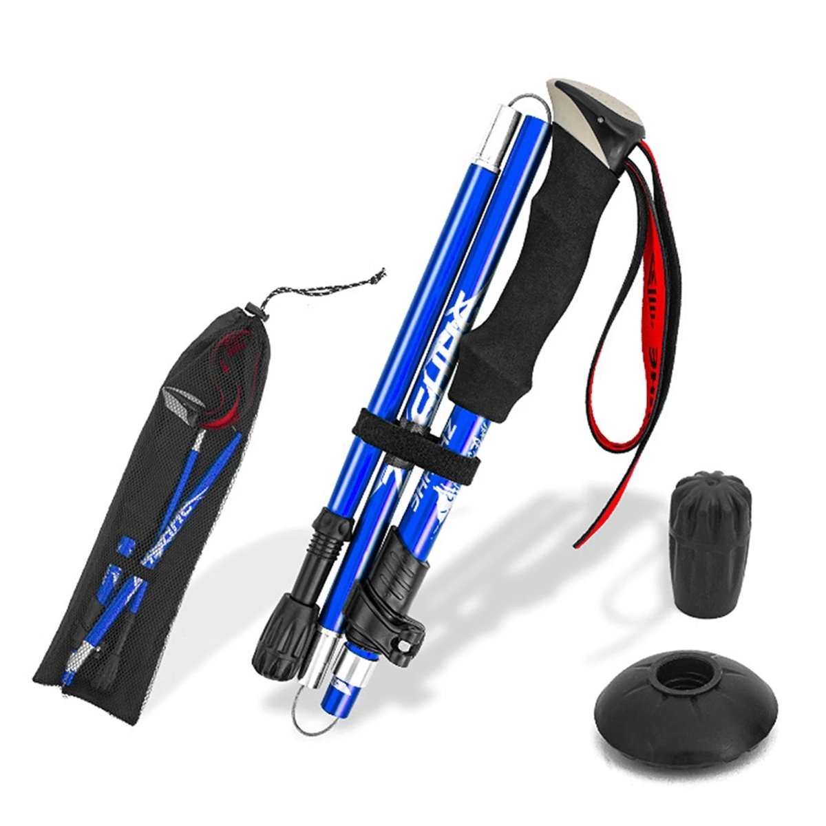 Justerbare Trekkingstænger med Ergonomisk Håndtag til Mænd og Kvinder