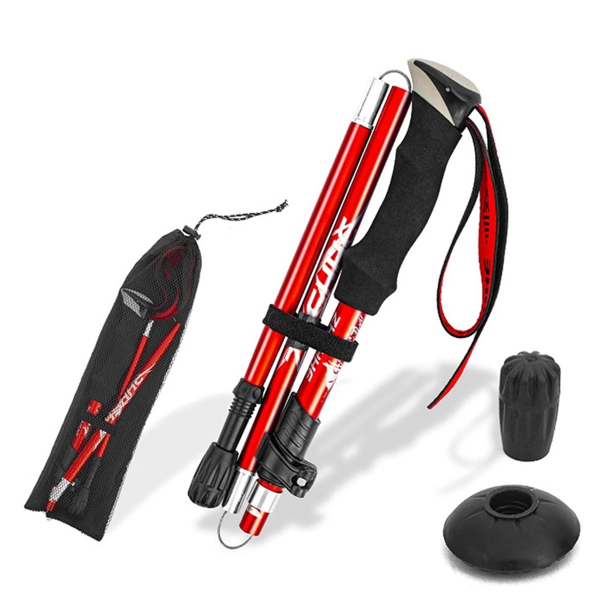 Justerbare Trekkingstænger med Ergonomisk Håndtag til Mænd og Kvinder
