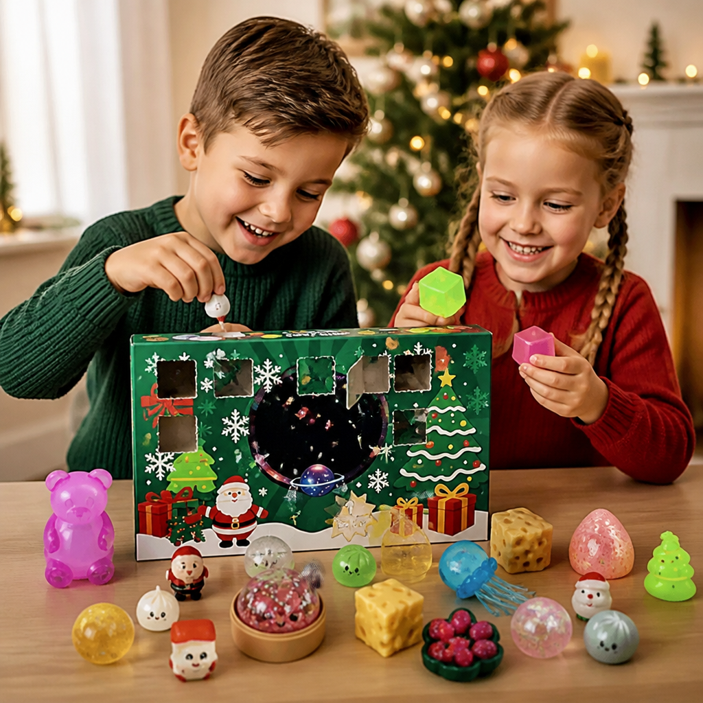 Mjuk adventskalender för barn – 24 dagar fulla av överraskningar