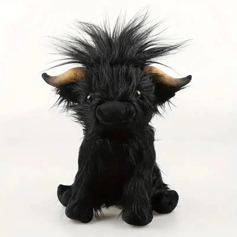 Kæledyr Cuddly Highland Cow til Børn og Voksne - Nuttede og Hyggelige Følgesvend