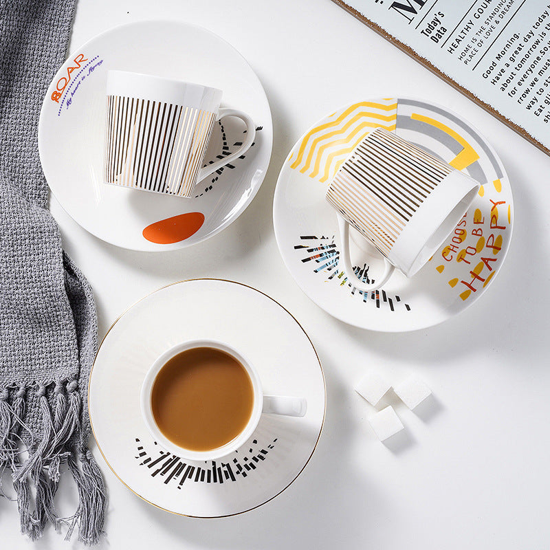 Kaffekop med Bevægende Refleksion - Unik og Kreativ Design