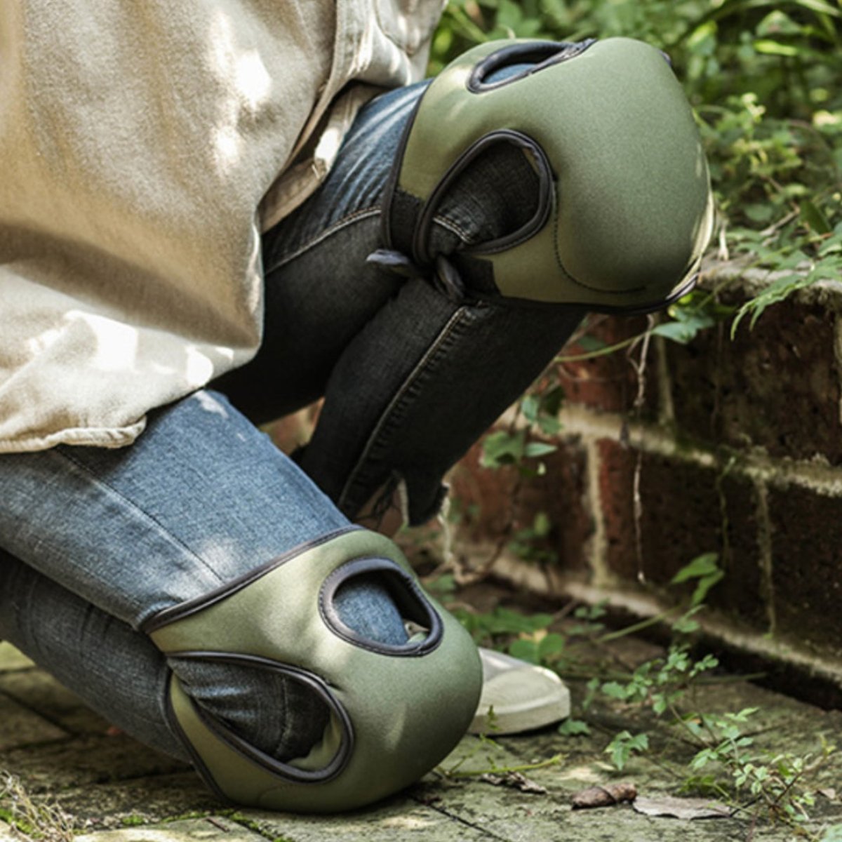 Knæbeskyttere til havearbejde Ergonomisk Design