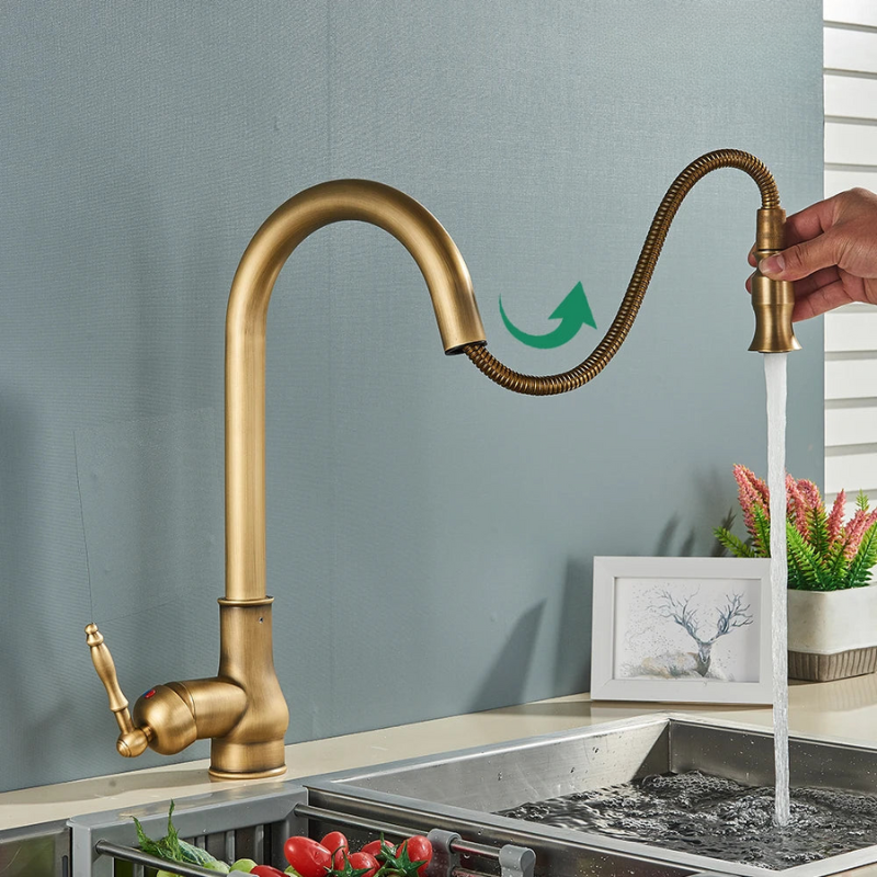 Køkkenarmatur Vintage Tap Retro Stil
