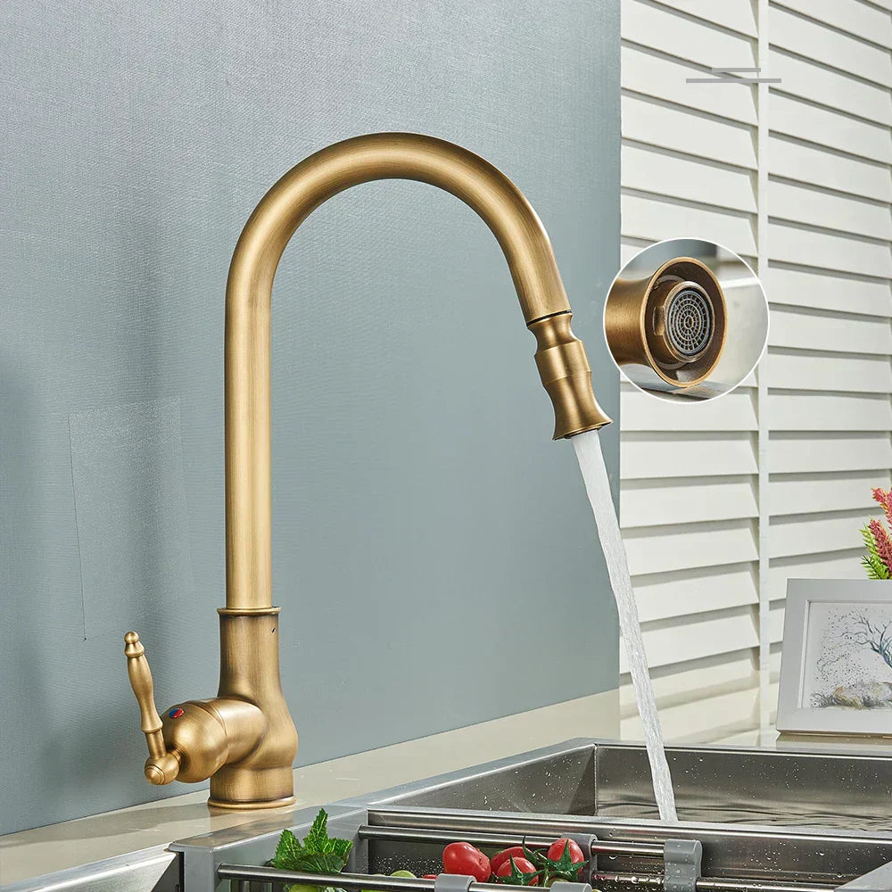 Køkkenarmatur Vintage Tap Retro Stil
