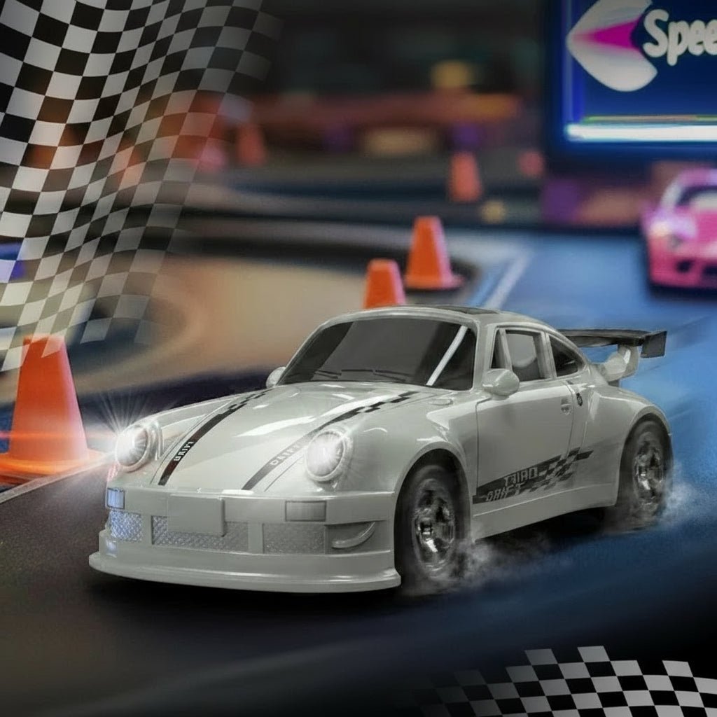 Kompakt 1:64 Fjernbetjening Driftbil Med Præcis Kontrol